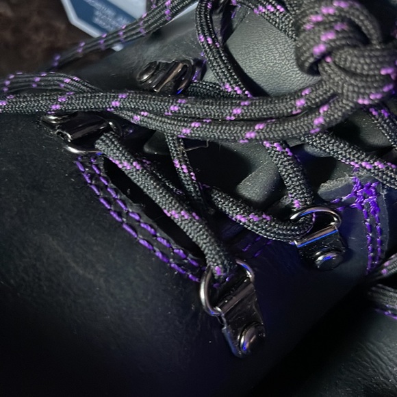 Avenger Steel Tote Boots ~ Purple 8 W - Picture 10 of 16